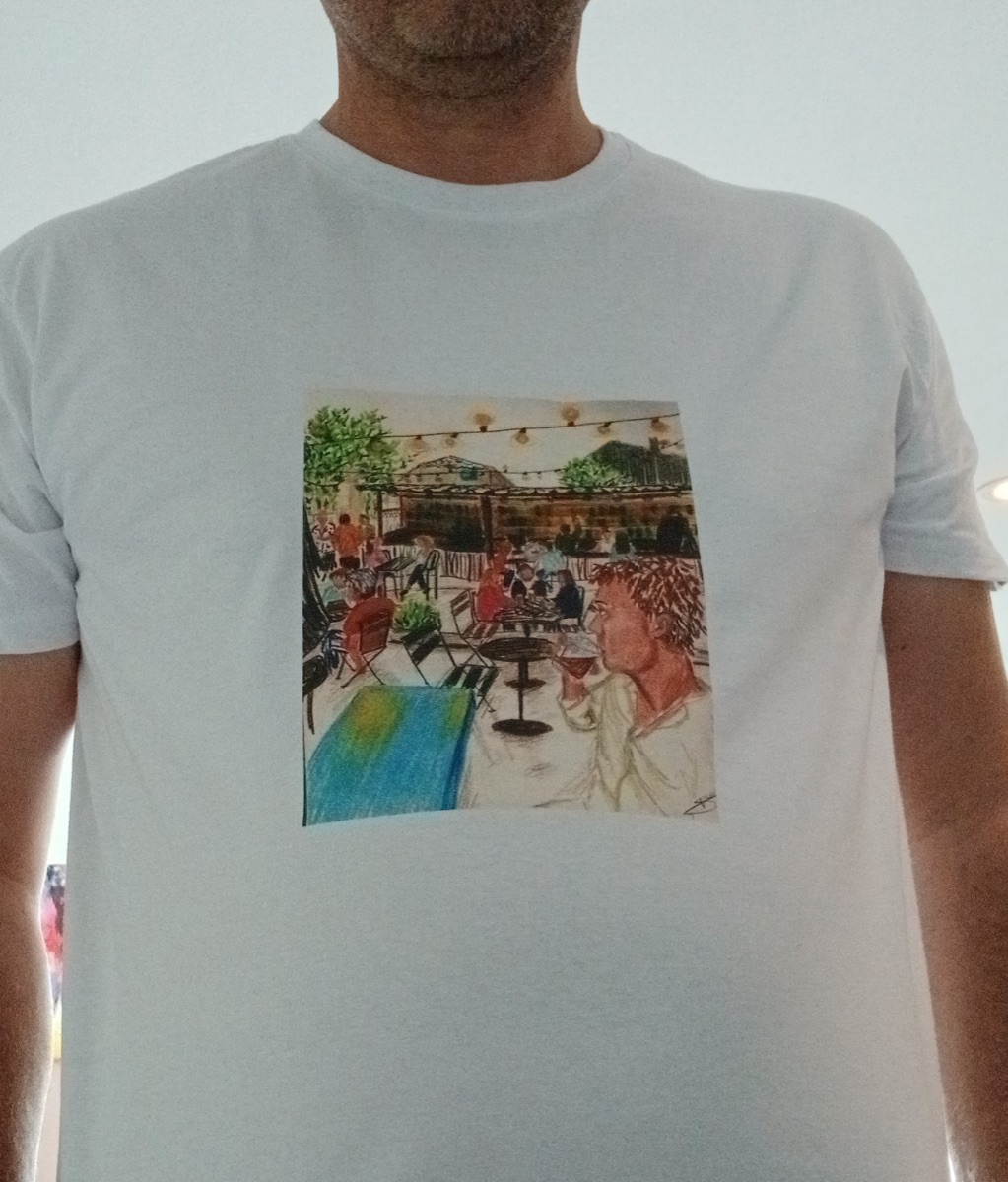 Atelier démonstration de tee-shirts
